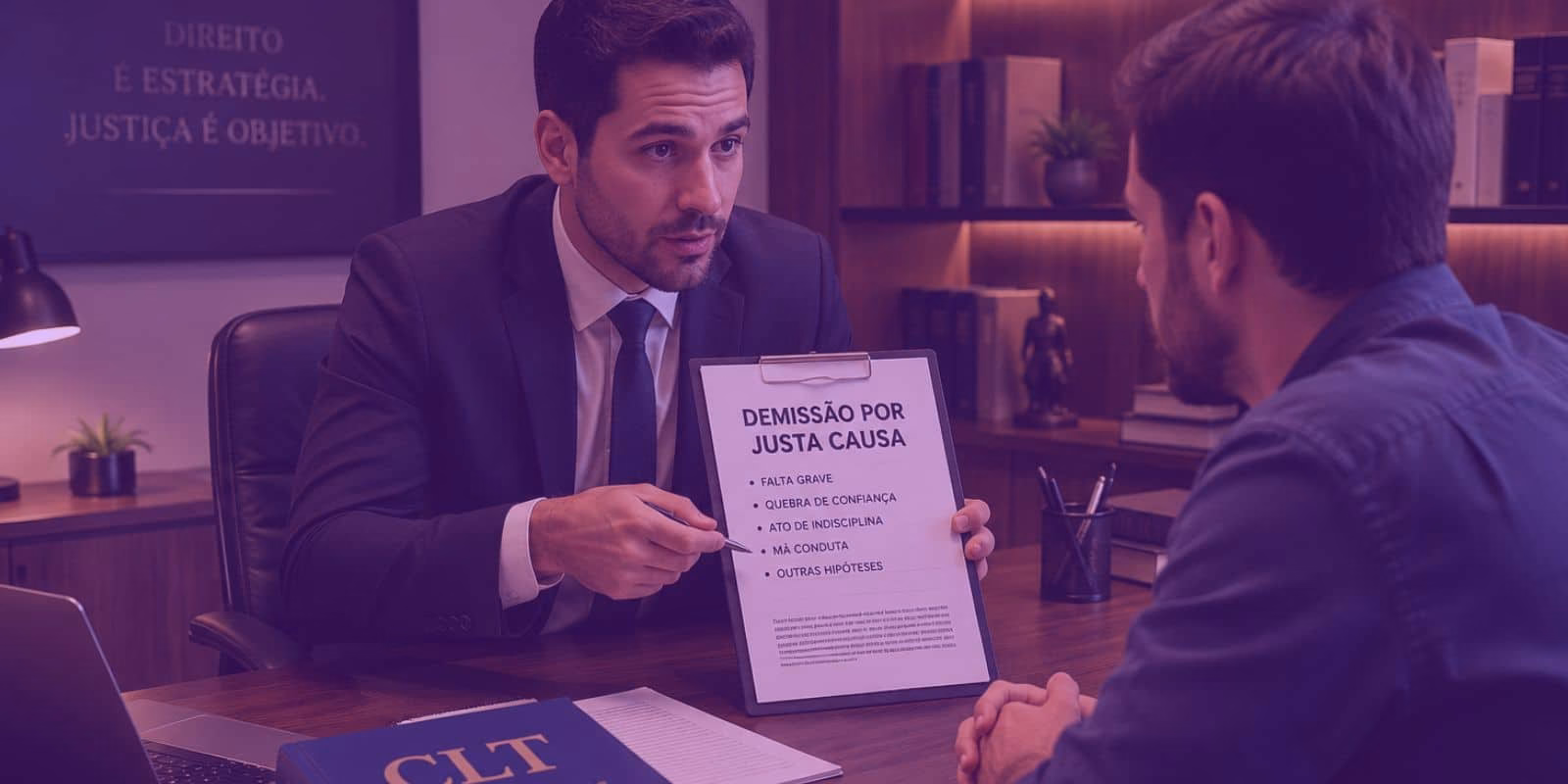 Demissão por justa causa: O que diz a CLT e quais são os direitos do trabalhador?