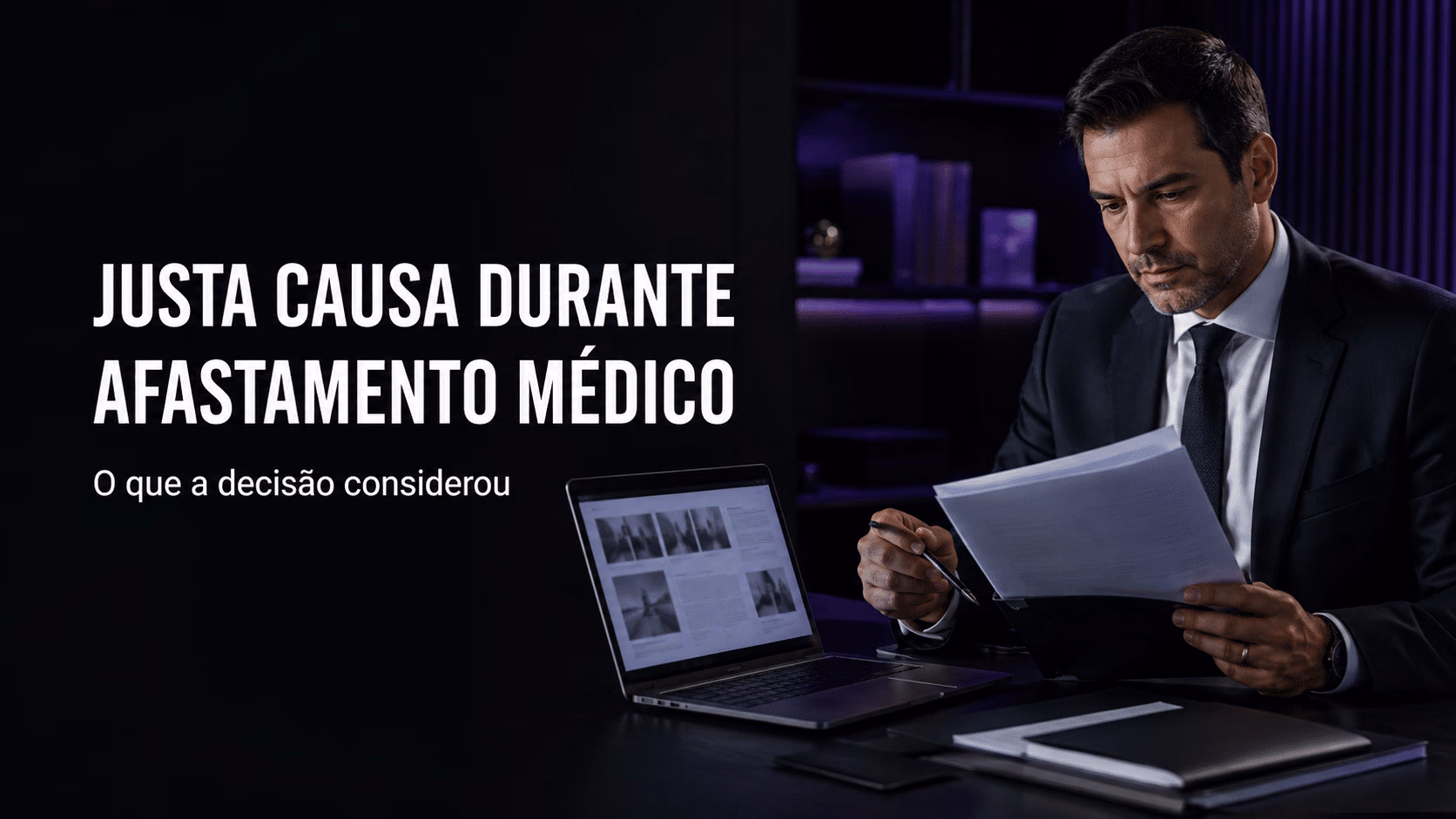 Justa causa durante afastamento médico: quando é válida?