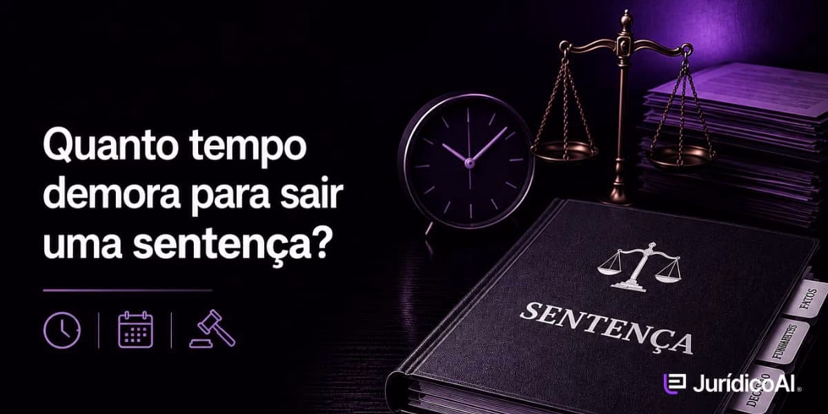 Quanto tempo demora para sair uma sentença?