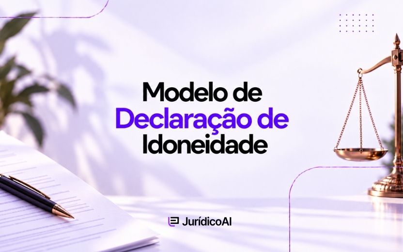 Modrelo Modelo de Declaração de Idoneidade - Jurídico AI