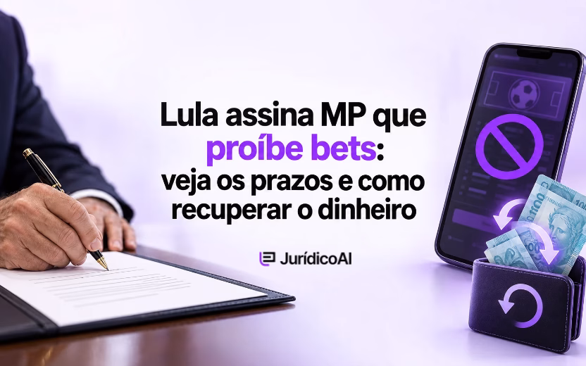 Lula assina MP que proíbe bets: veja os prazos e como recuperar o dinheiro