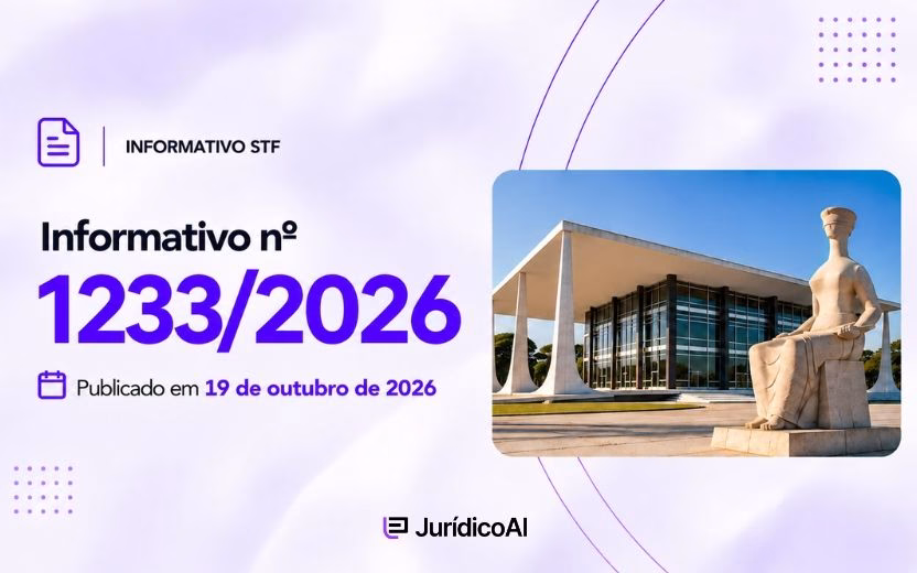 Informativo 1233/2026 STF