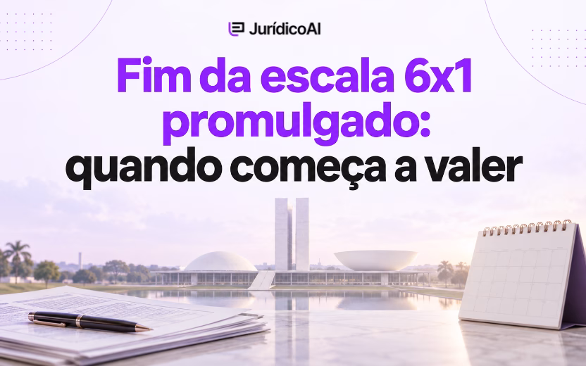 Fim da escala 6×1 promulgado: quando começa a valer e o que muda