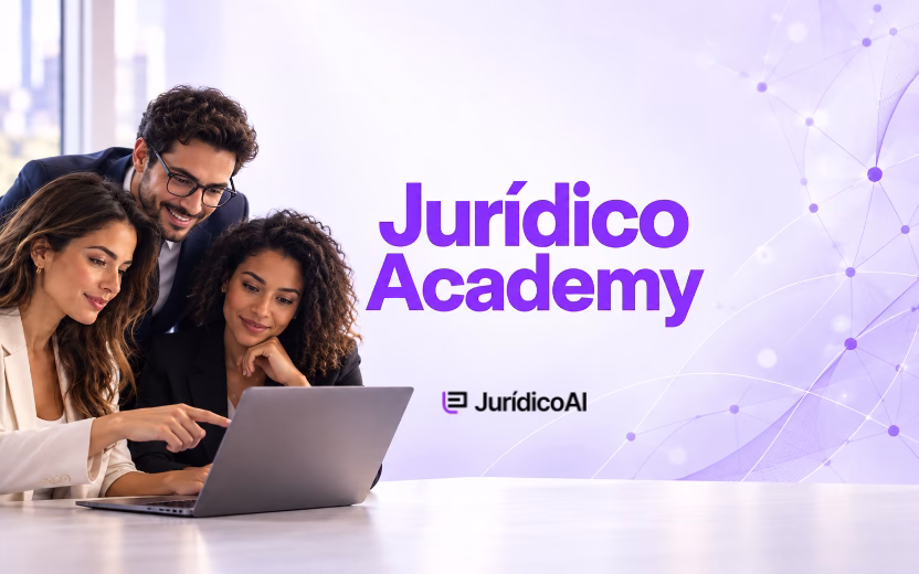 Jurídico Academy: aulas ao vivo sobre IA para advogados e escritórios